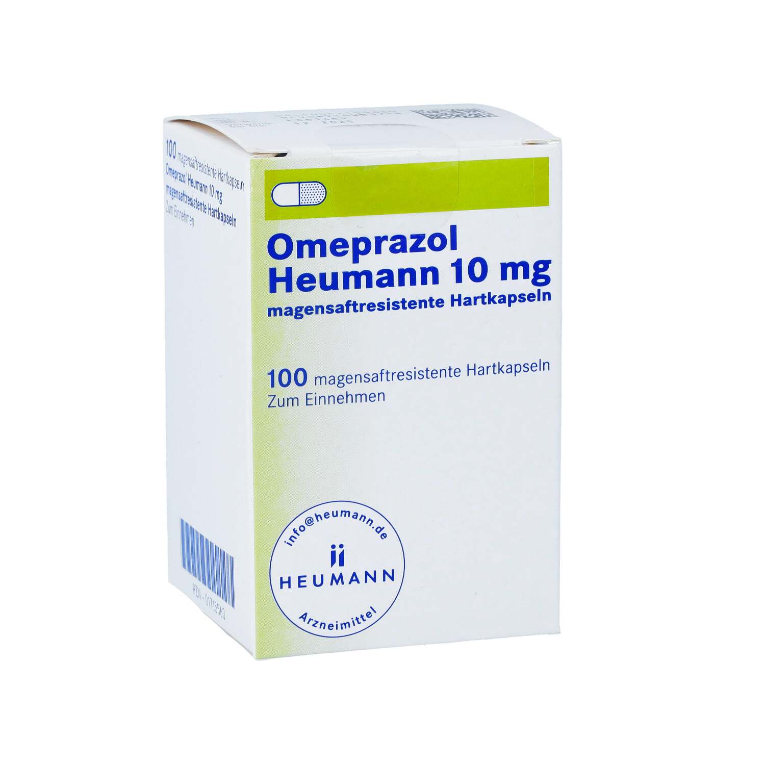 OMEPRAZOL Heumann 10 mg magensaftres.Hartkapseln