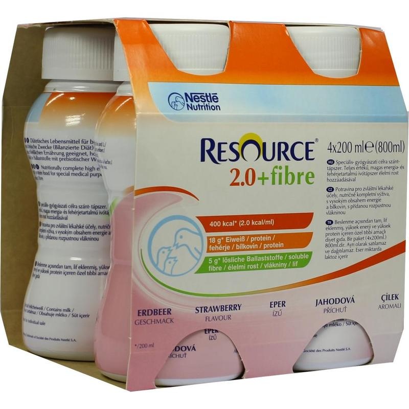 RESOURCE 2.0+fibre Erdbeere