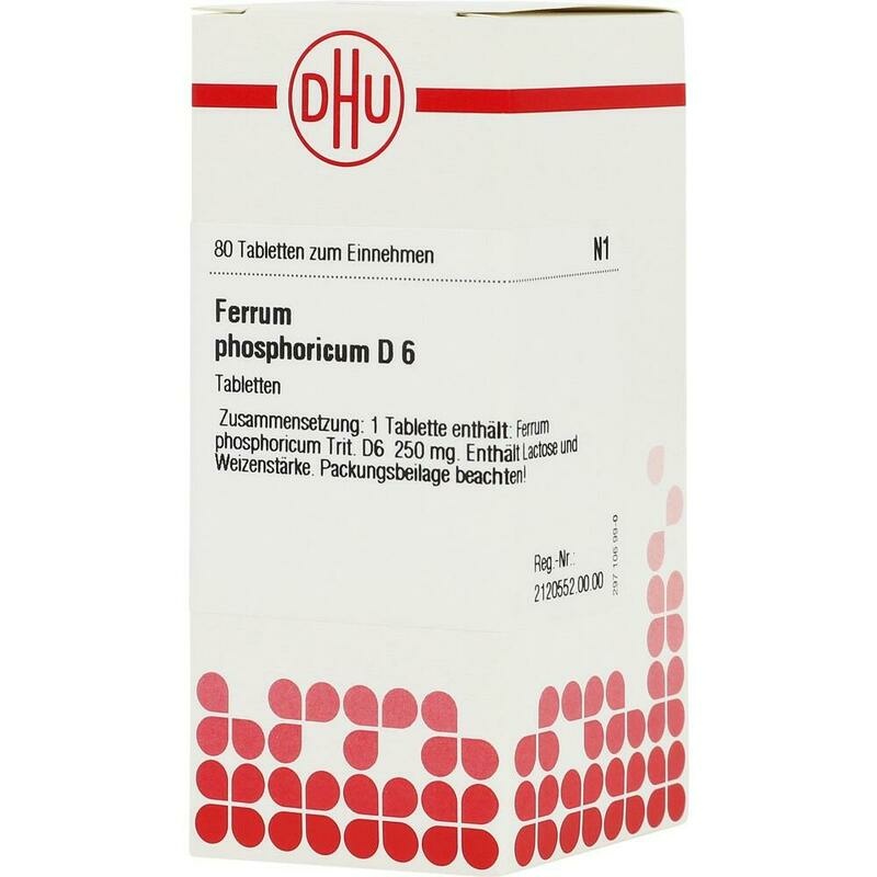 FERRUM PHOSPHORICUM D 6 Tabletten