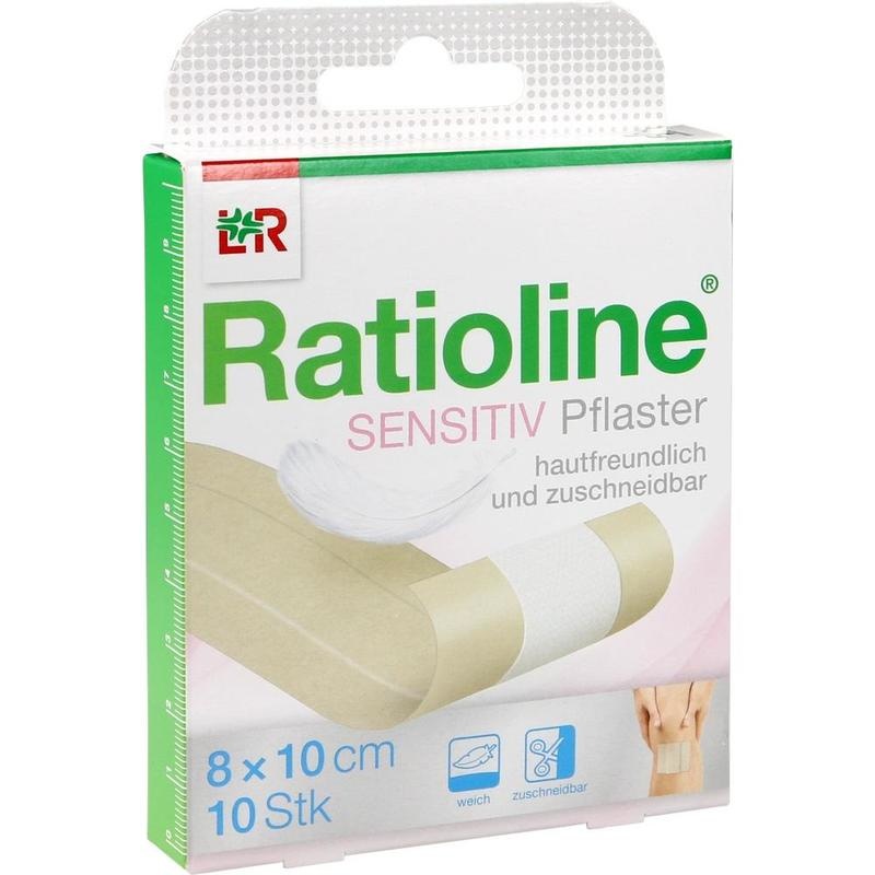 RATIOLINE sensitive Wundschnellverband 8 cmx1 m