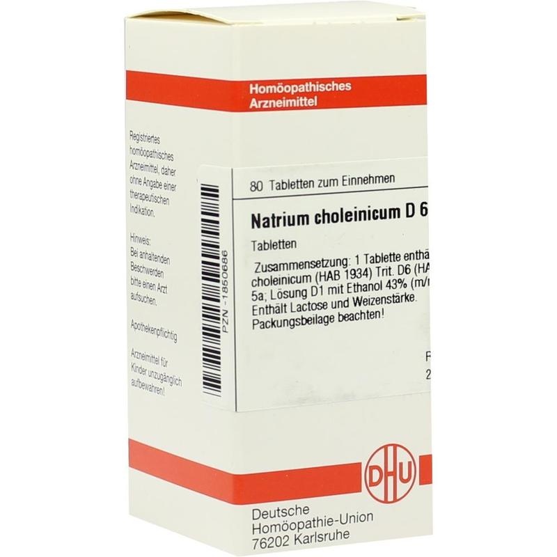 NATRIUM CHOLEINICUM D 6 Tabletten