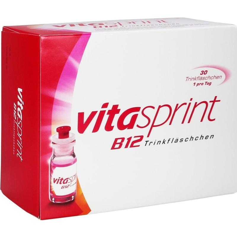 VITASPRINT B12 Trinkfläschchen – Bei Müdigkeit, Erschöpfung & Konzentrationsschwäche