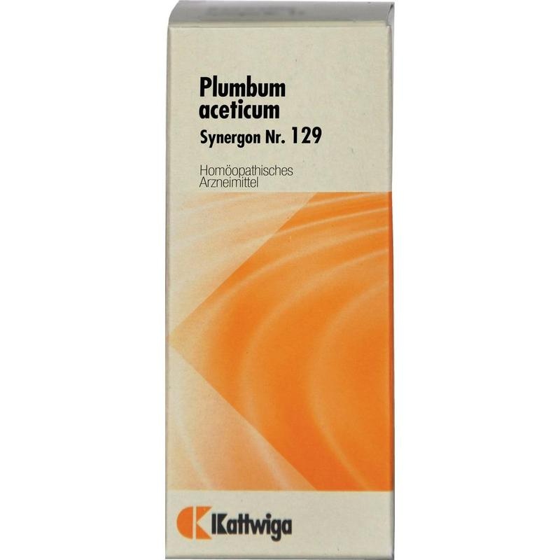 SYNERGON KOMPLEX 129 Plumbum aceticum Tropfen