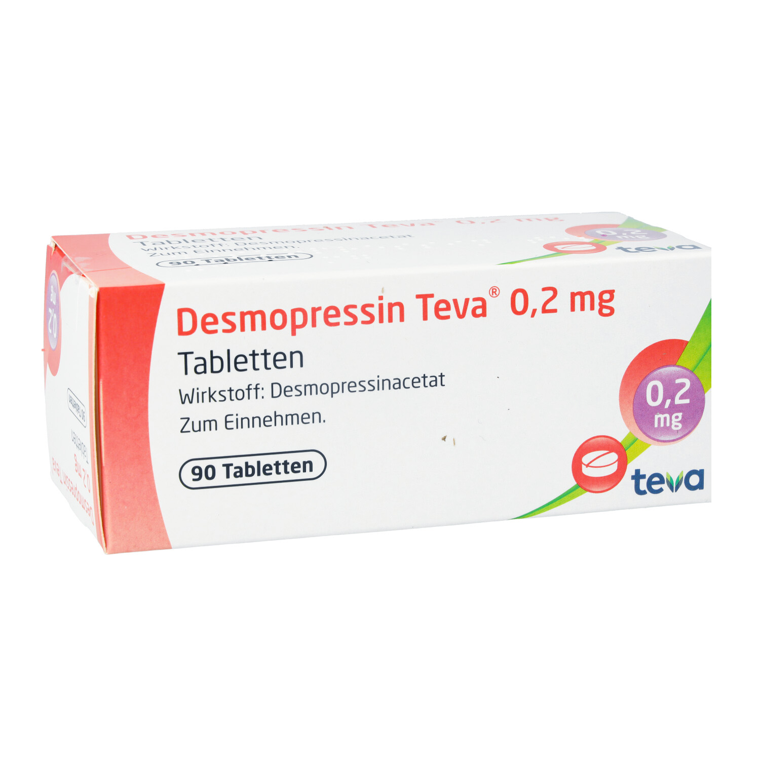DESMOPRESSIN Teva 0,2 mg Tabletten