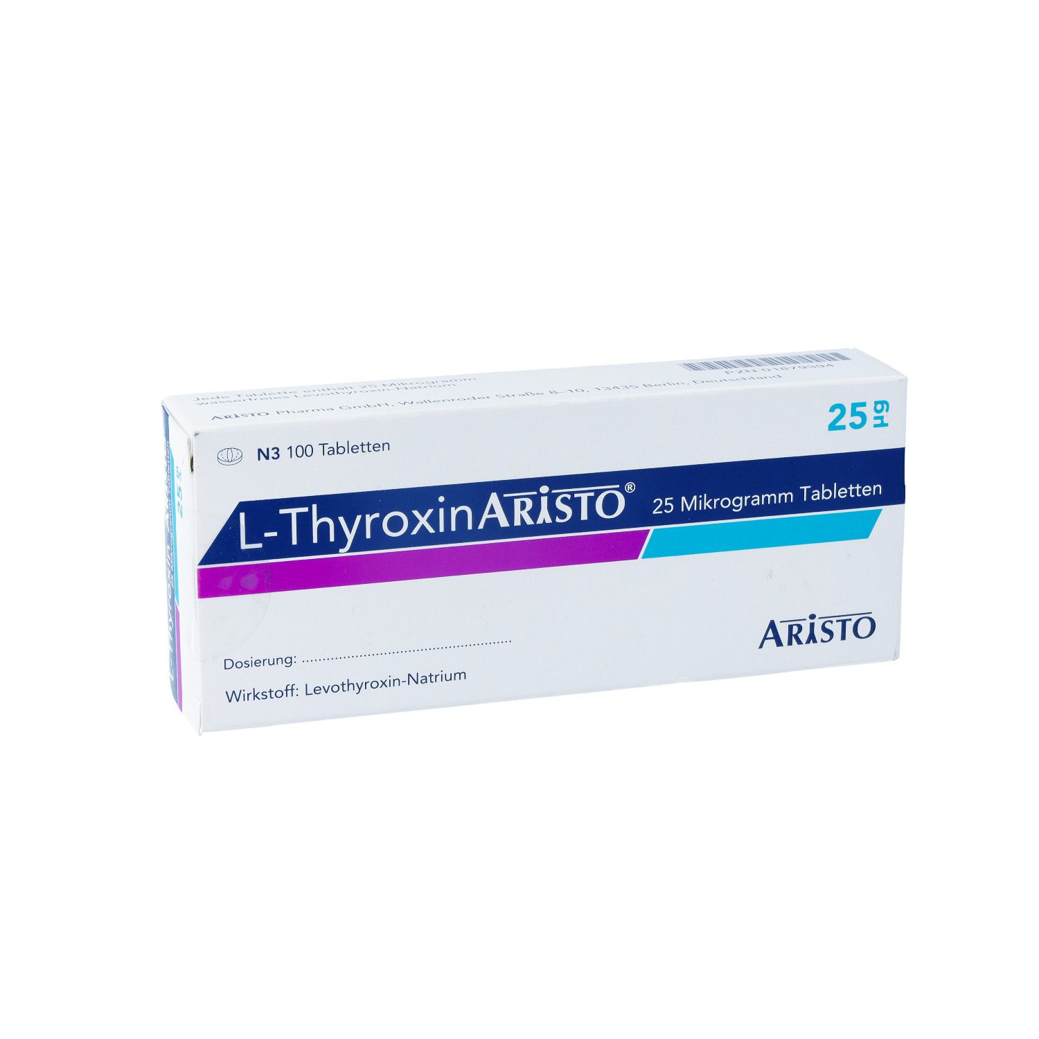 L-THYROXIN Aristo 25 Mikrogramm Tabletten
