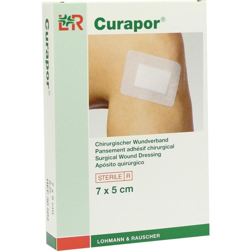 CURAPOR Wundverband steril 5x7 cm