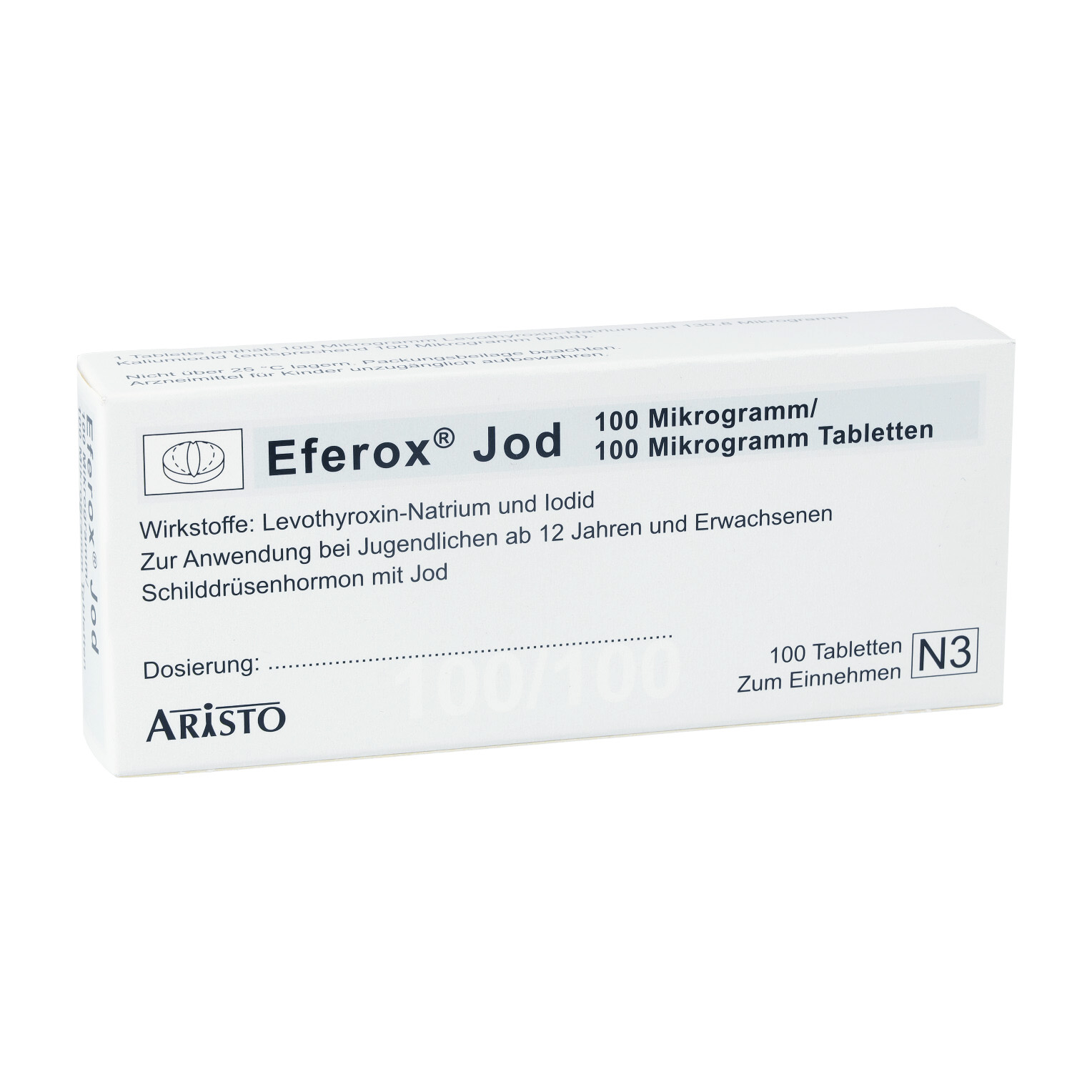 EFEROX Jod 100 μg/100 μg Tabletten
