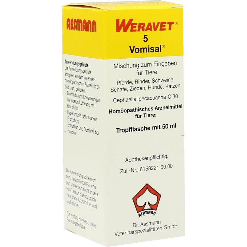 VOMISAL 5 Tropfen vet.