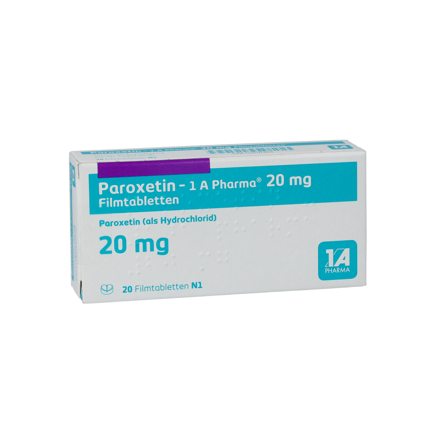 PAROXETIN-1A Pharma 20 mg Filmtabletten