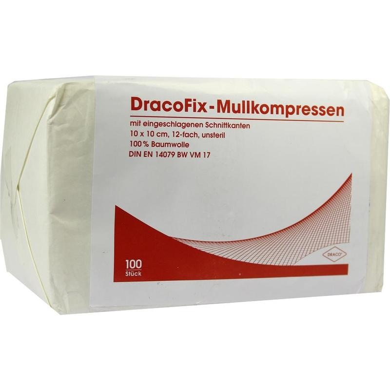 DRACOFIX OP-Kompressen 10x10 cm unsteril 12fach