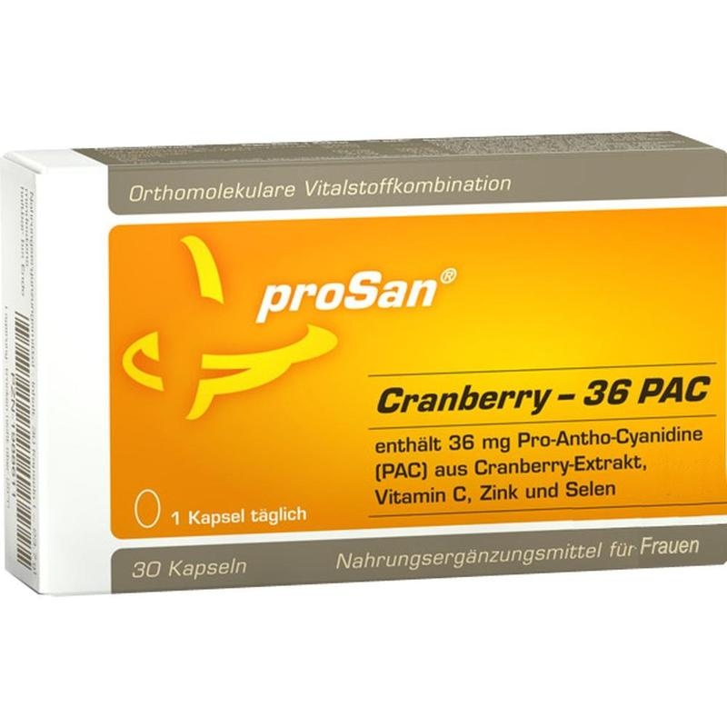 PROSAN Cranberry 36 PAC Kapseln