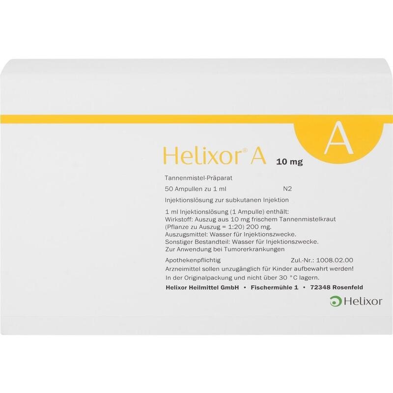HELIXOR A Ampullen 10 mg