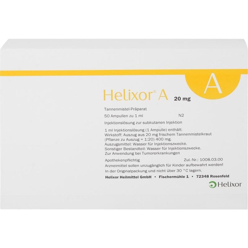 HELIXOR A Ampullen 20 mg