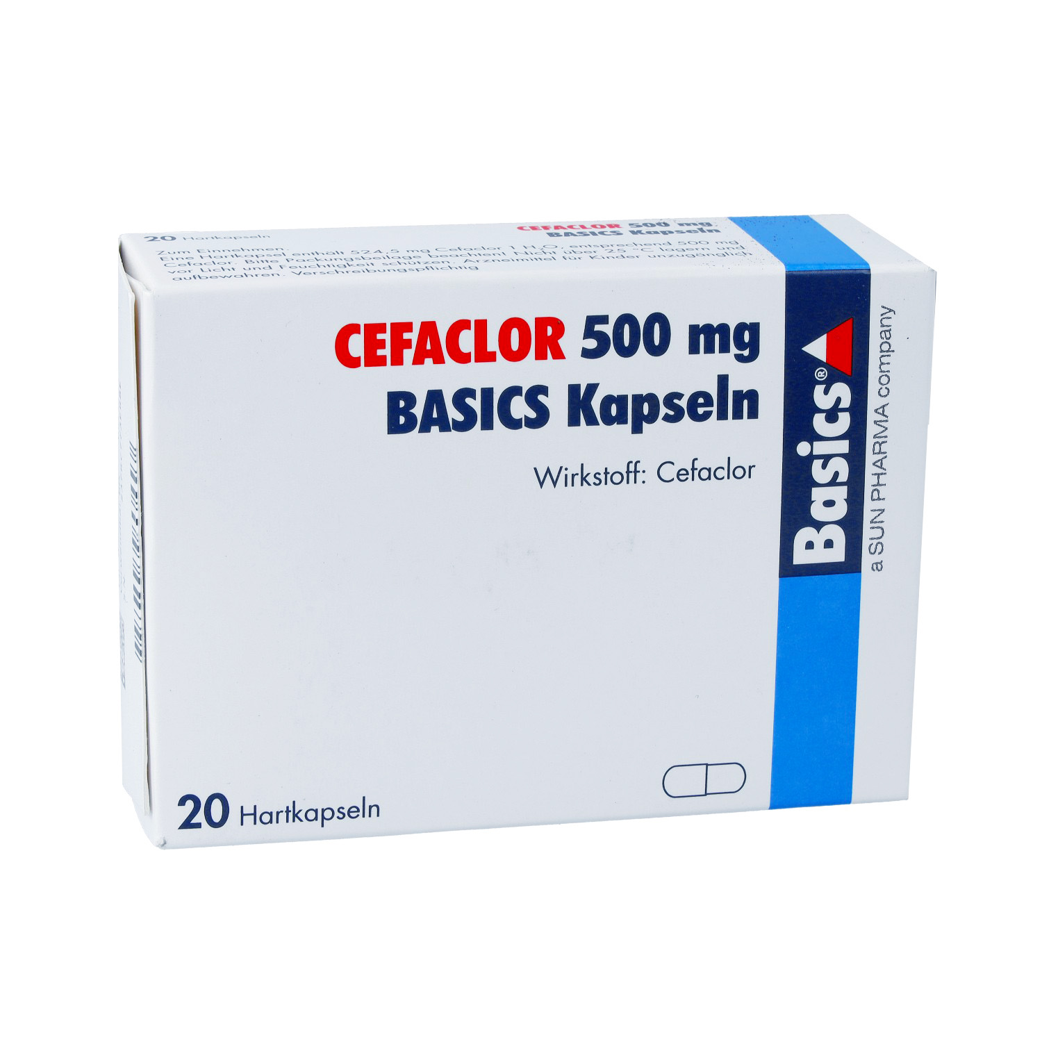 CEFACLOR 500 mg BASICS Hartkapseln