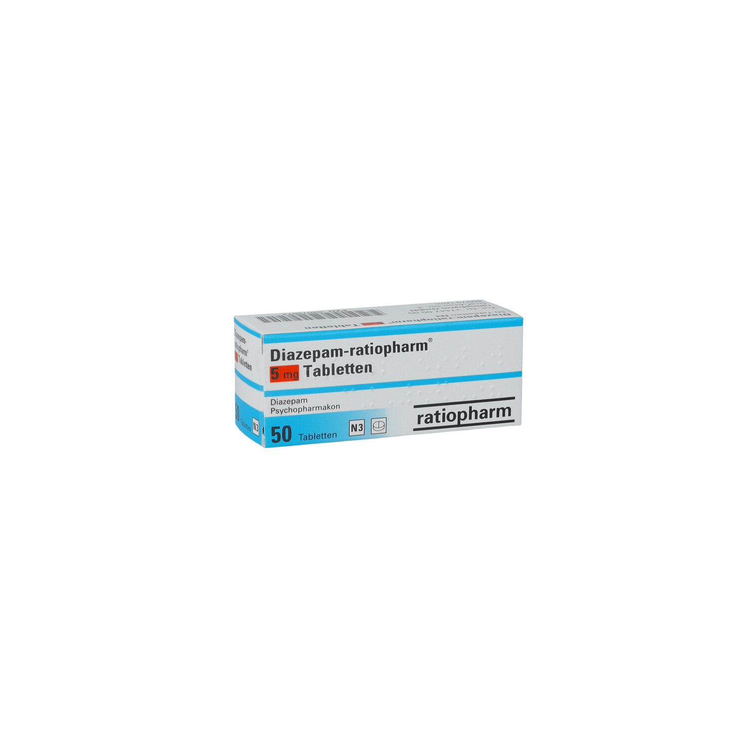 DIAZEPAM-ratiopharm 5 mg Tabletten