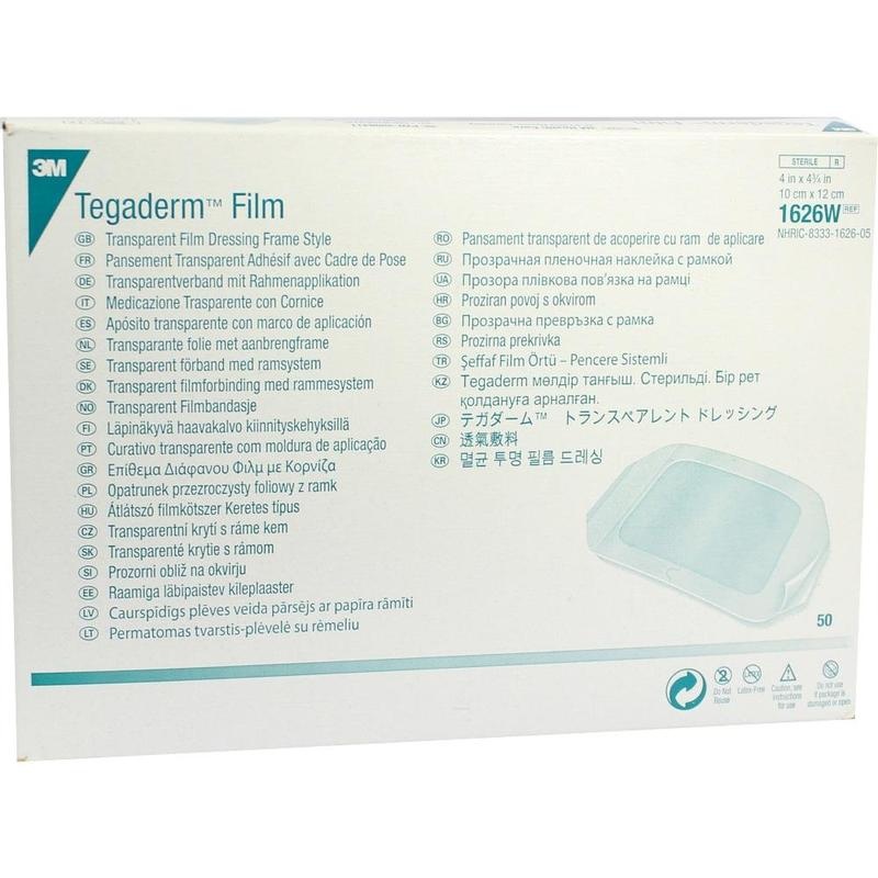 TEGADERM Film 10x12 cm 1626W