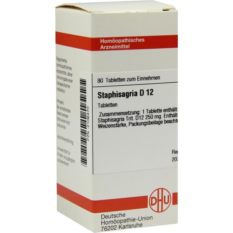 STAPHISAGRIA D 12 Tabletten