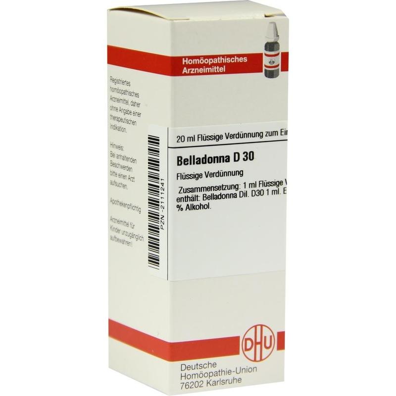 BELLADONNA D 30 Dilution