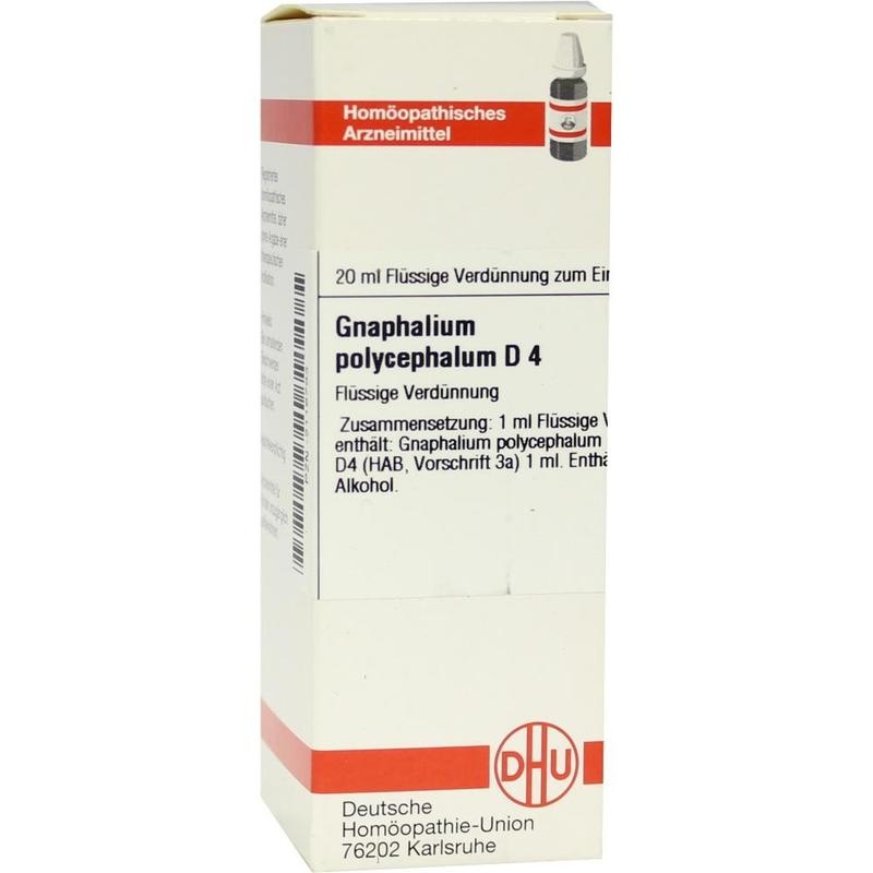 GNAPHALIUM POLYCEPHALUM D 4 Dilution