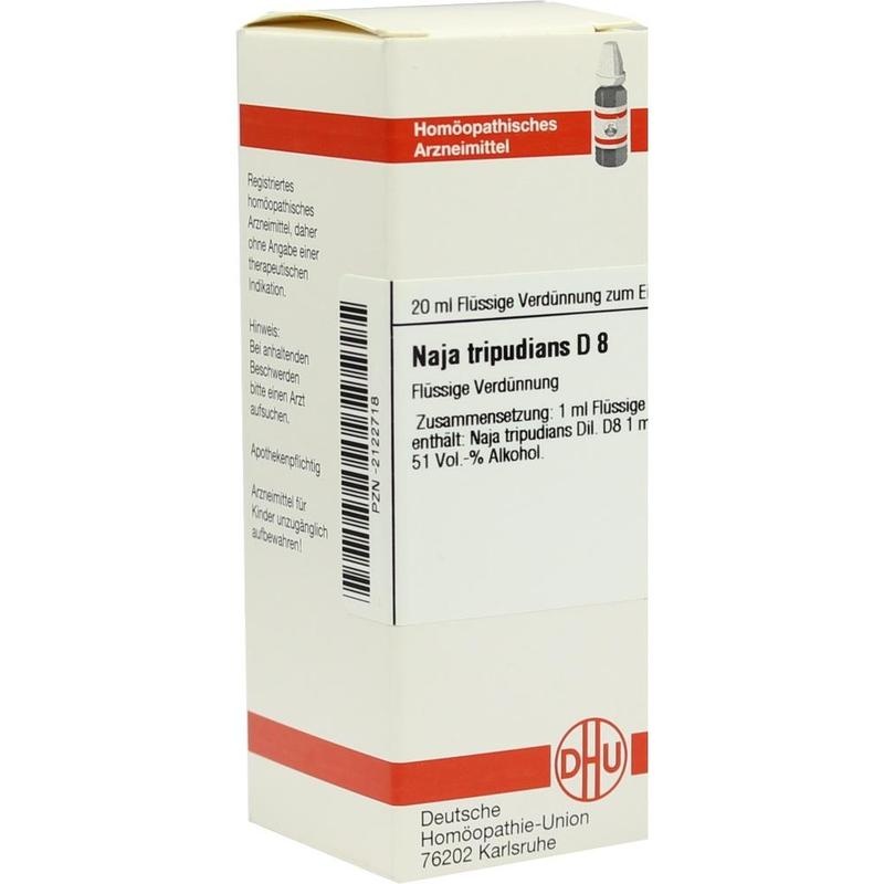 NAJA TRIPUDIANS D 8 Dilution