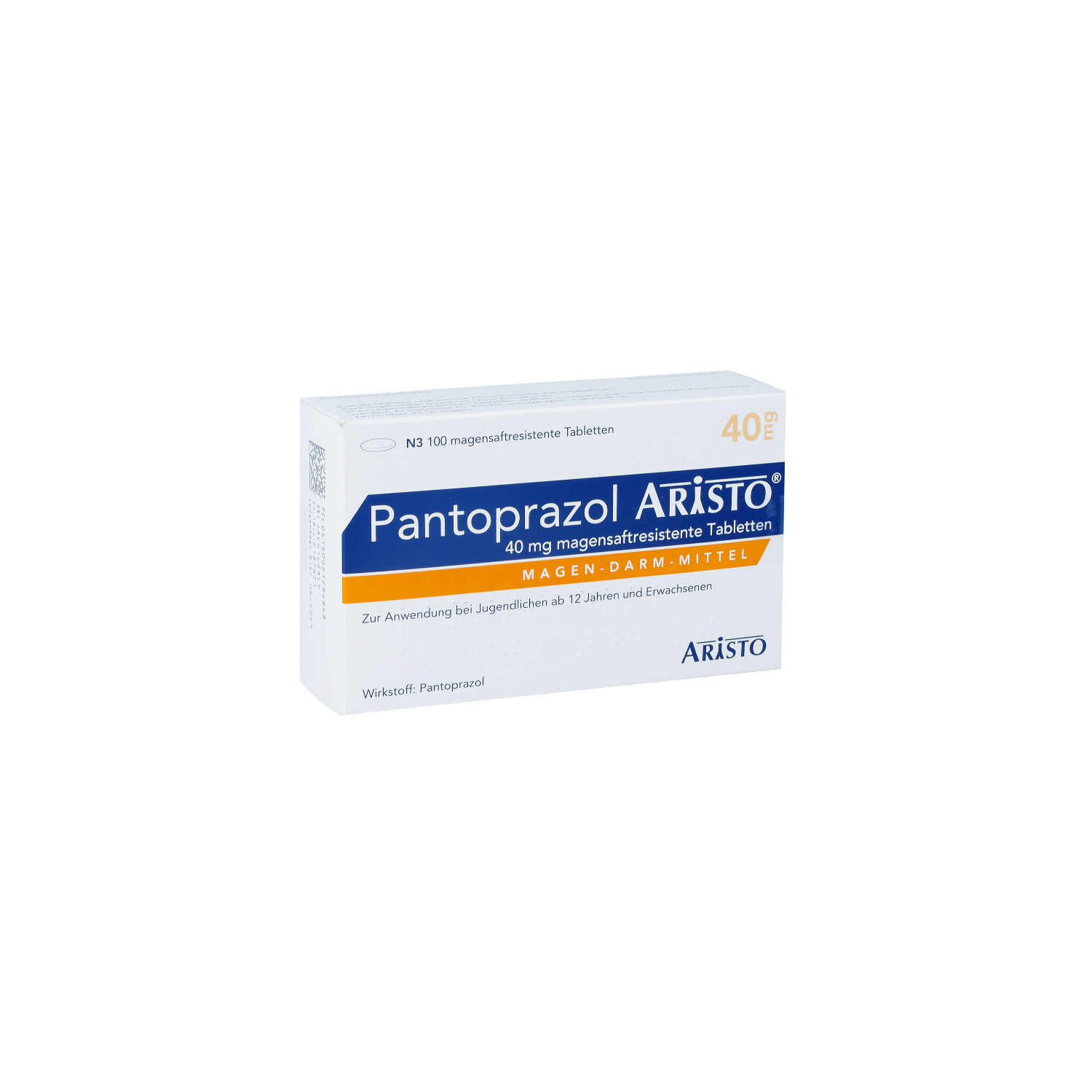 PANTOPRAZOL Aristo 40 mg magensaftres.Tabletten
