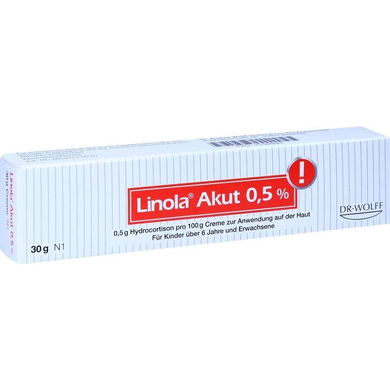 LINOLA akut 0,5% Hydrocortison Creme