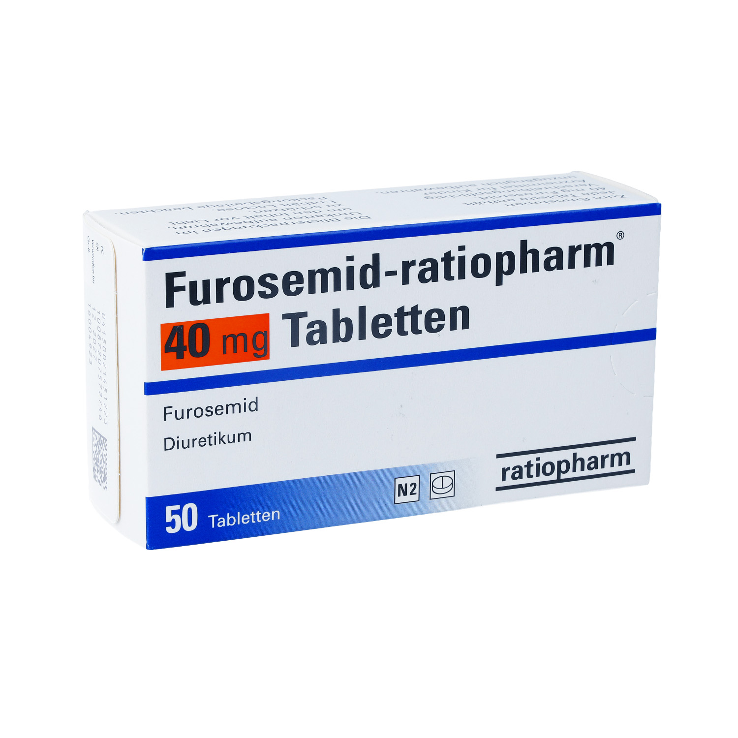 FUROSEMID-ratiopharm 40 mg Tabletten
