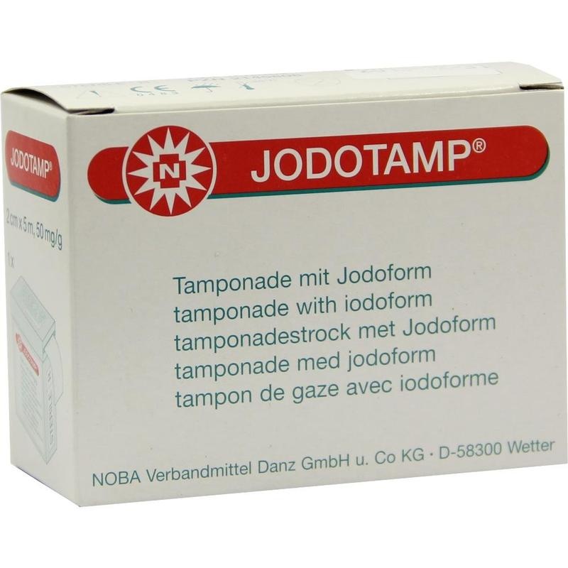 JODOTAMP 50 mg/g 2 cmx5 m Tamponaden
