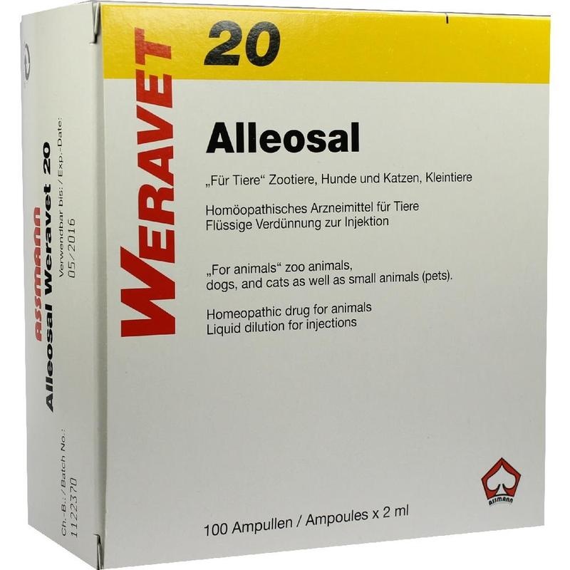 ALLEOSAL 20 Amp.f.Hunde/Katzen/Klein-u.Zootiere