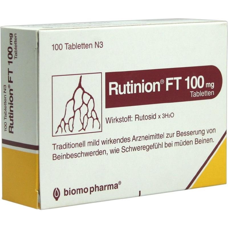RUTINION FT 100 mg Tabletten