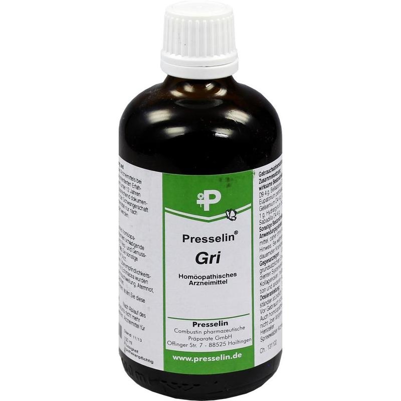 PRESSELIN GRI Grippe Tropfen zum Einnehmen
