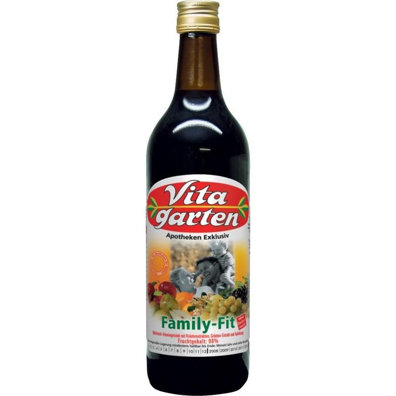 VITAGARTEN Family Fit Mehrfrucht Vitamingetränk