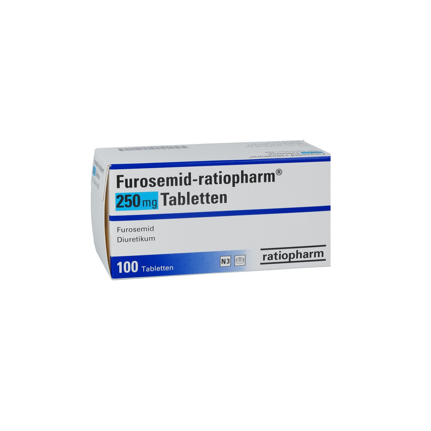 FUROSEMID-ratiopharm 250 mg Tabletten