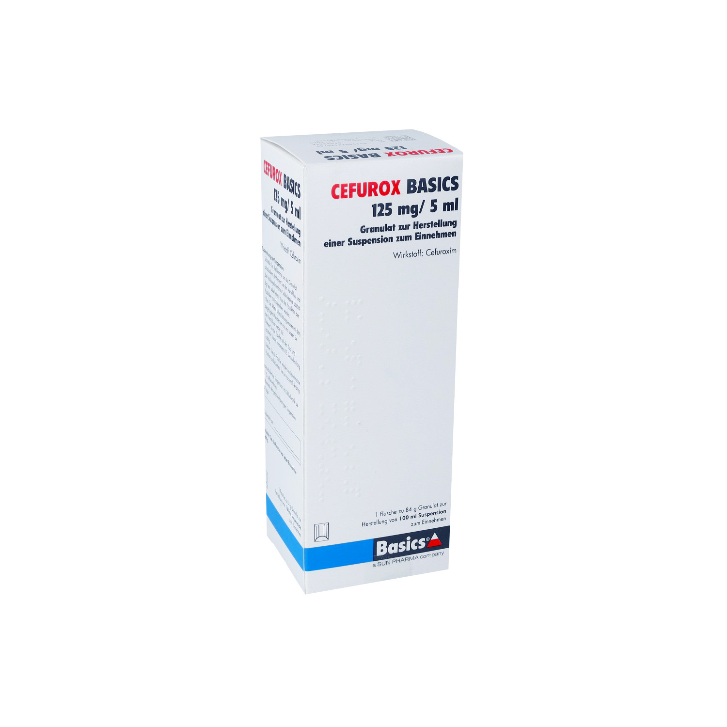 CEFUROX BASICS 125 mg/5 ml Gran.z.Susp.-Herstell.