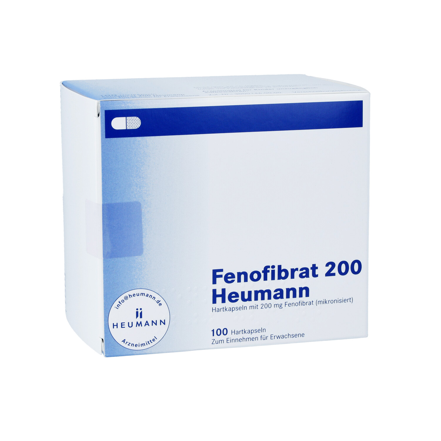 FENOFIBRAT 200 Heumann Hartkapseln
