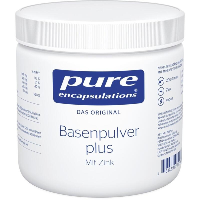 PURE ENCAPSULATIONS Basenpulver plus Pure 365 Plv.