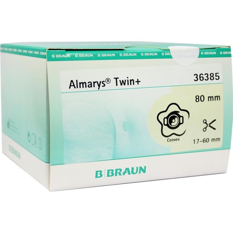 ALMARYS Twin+ Basisplatte konvex RR80 17-60mm