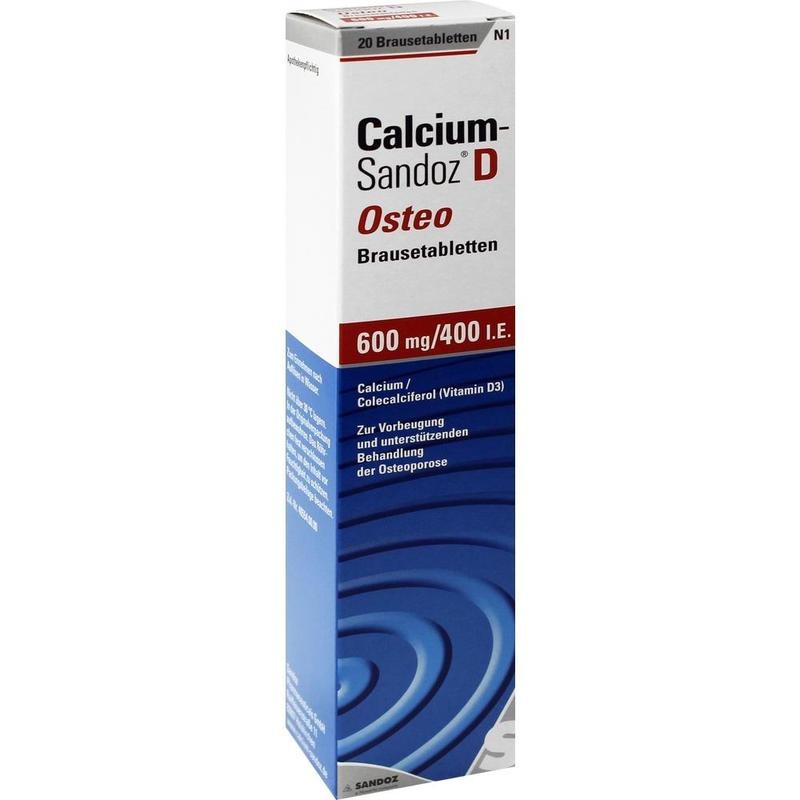 Calcium Sandoz D Osteo Brausetabletten – Calcium & Vitamin D3 für die Knochen