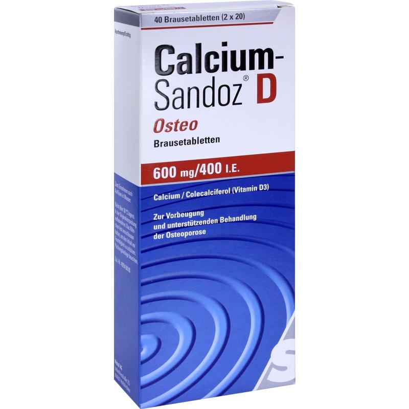 Calcium Sandoz D Osteo Brausetabletten – Calcium & Vitamin D3 für die Knochen