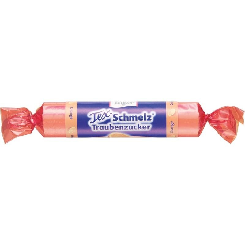 SOLDAN Tex Schmelz Traubenzucker Orange Rolle