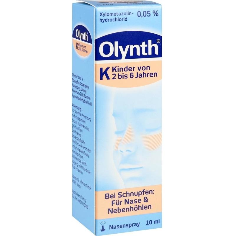 Olynth 0,05 % Schnupfen Dosierspray für Kinder bei verstopfter Nase
