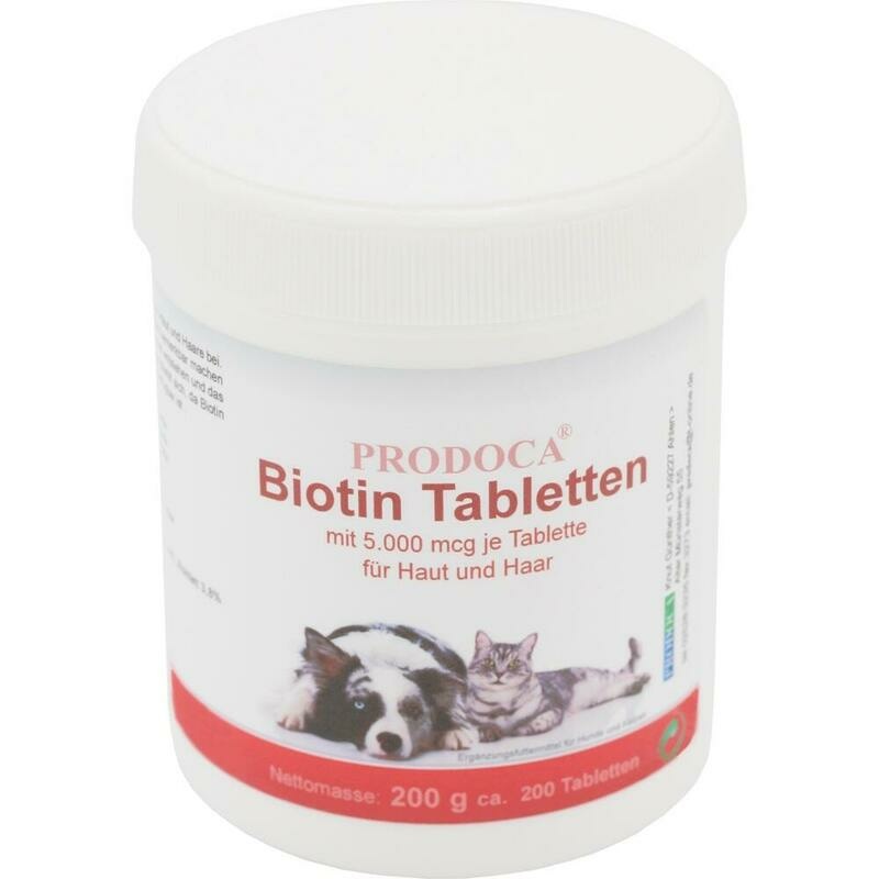 BIOTIN FORTE 5 mg D Tabletten vet.