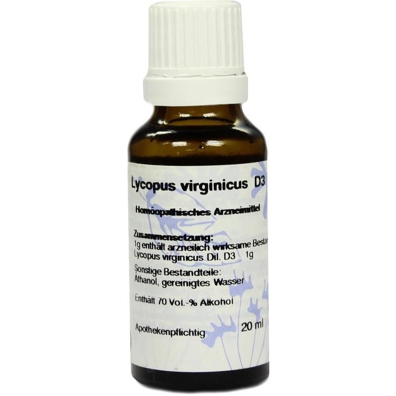 LYCOPUS VIRGINICUS D 3 Dilution