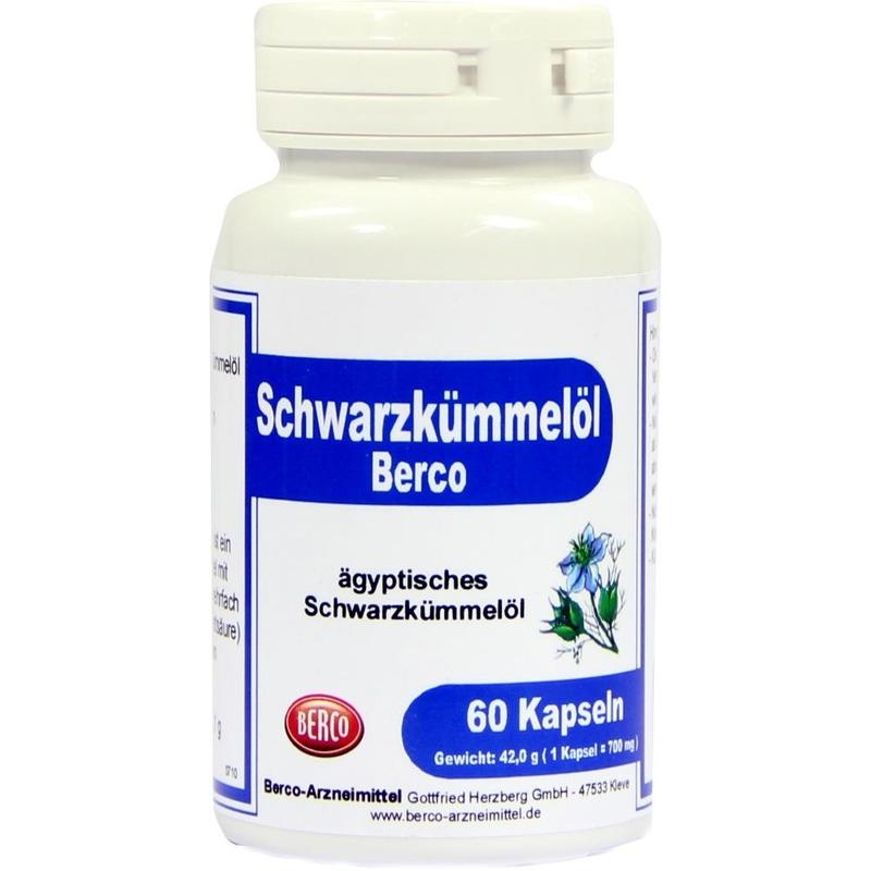 SCHWARZKÜMMELÖL Berco Kapseln