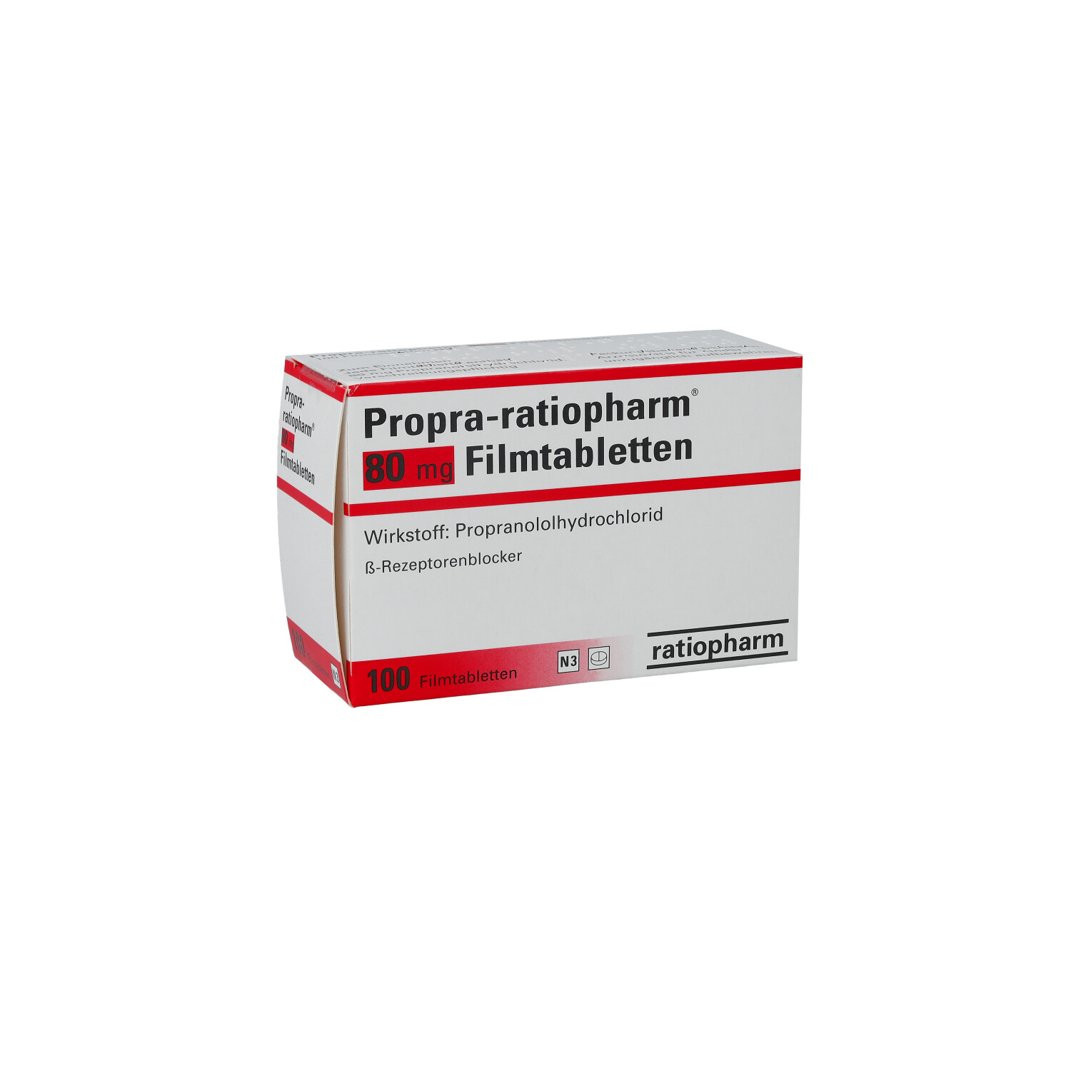 PROPRA-ratiopharm 80 mg Filmtabletten