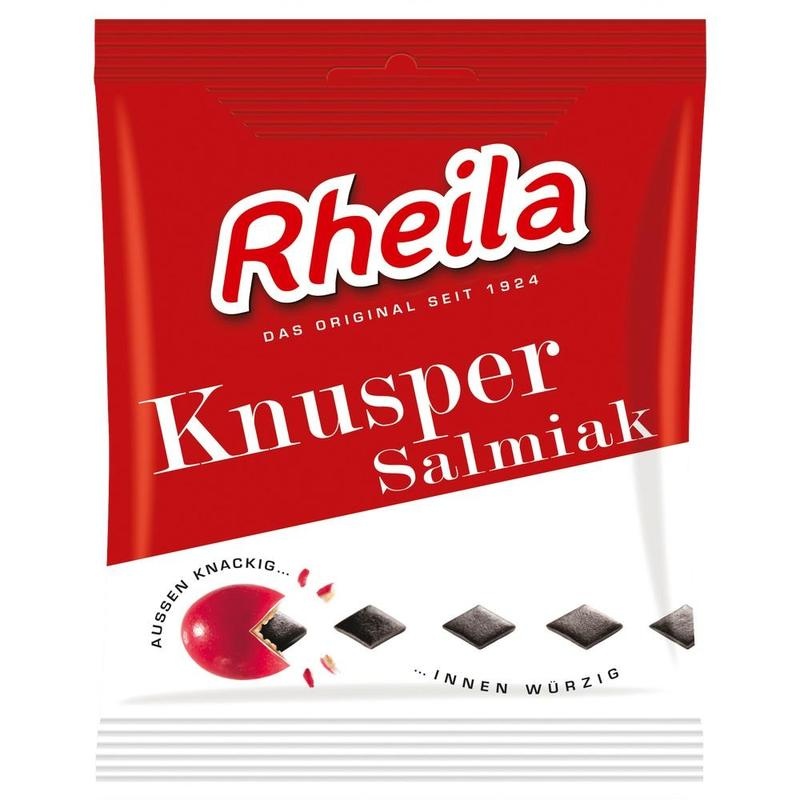 RHEILA Knusper Salmiak mit Zucker