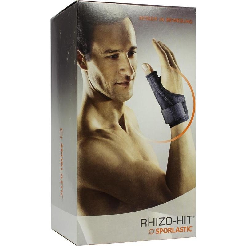 RHIZO-HIT CLASSIC Daumenorthese Gr.M schwarz 07605