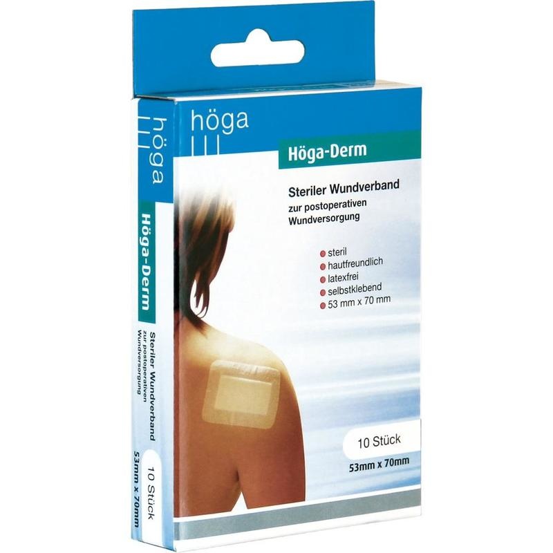 HÖGA-DERM steriles Pflaster 53x70 mm