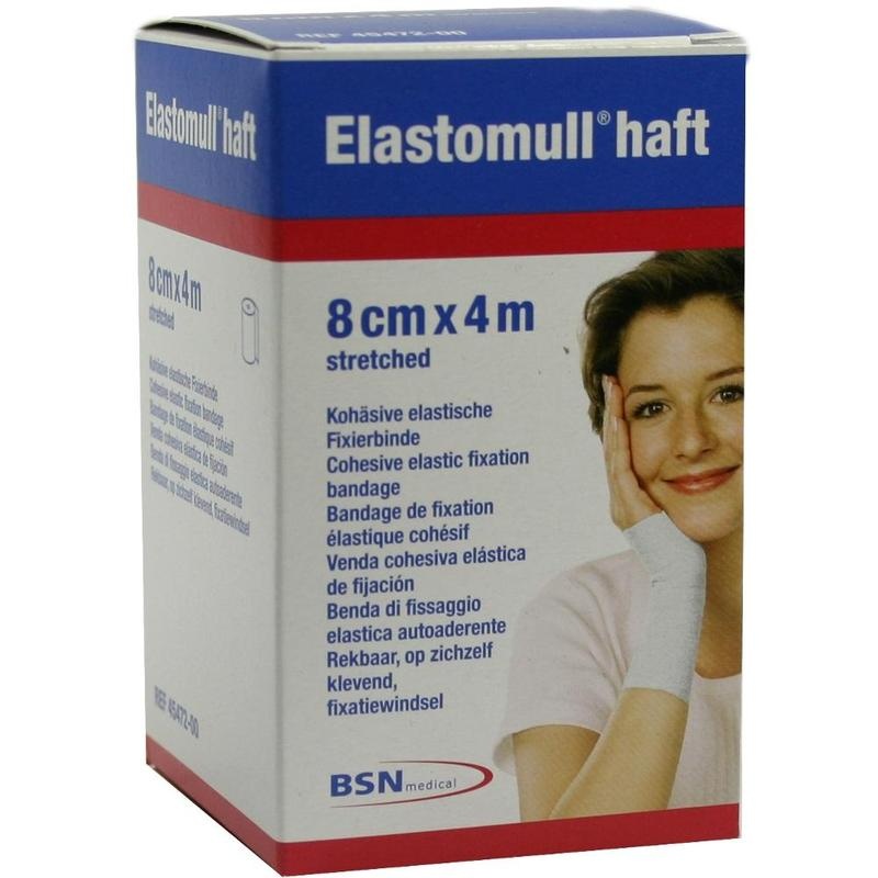 ELASTOMULL haft 8 cmx4 m Fixierbinde
