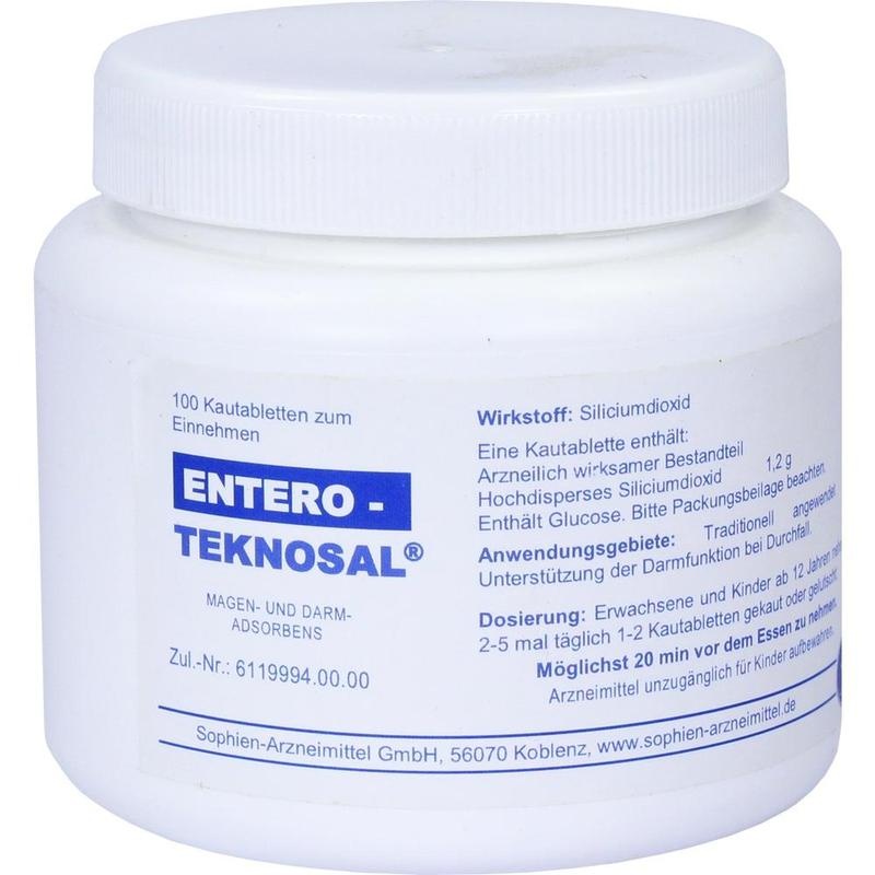 ENTERO TEKNOSAL Kautabletten